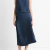 Beaded-Border Satin Camisole