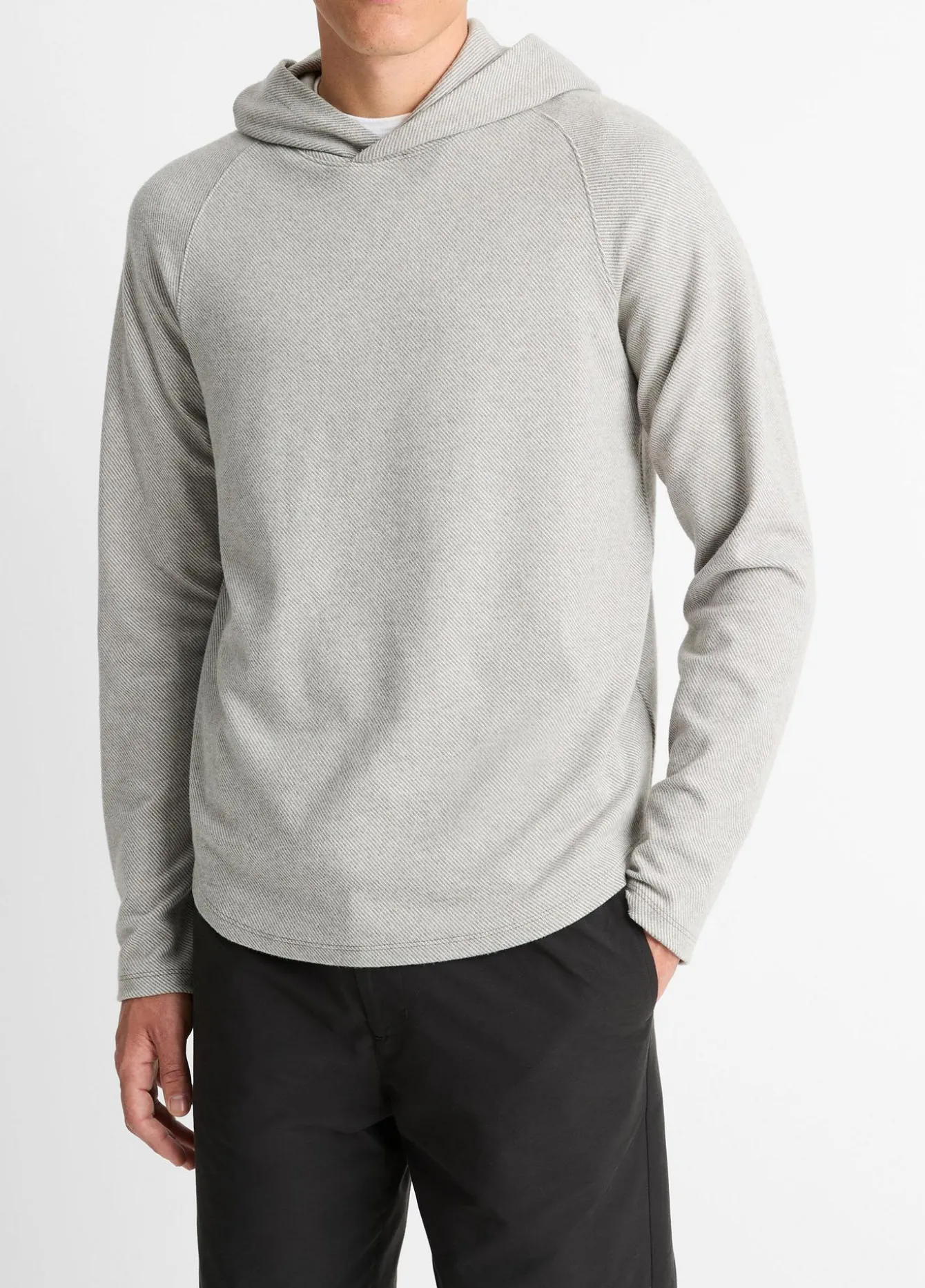 Broken Twill Pullover Hoodie