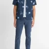 Cascading Floral Short-Sleeve Shirt