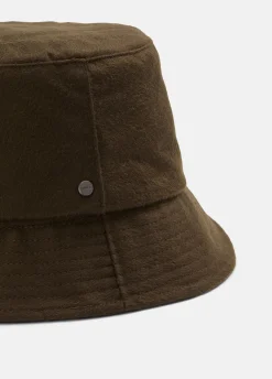 Cashmere Flannel Bucket Hat