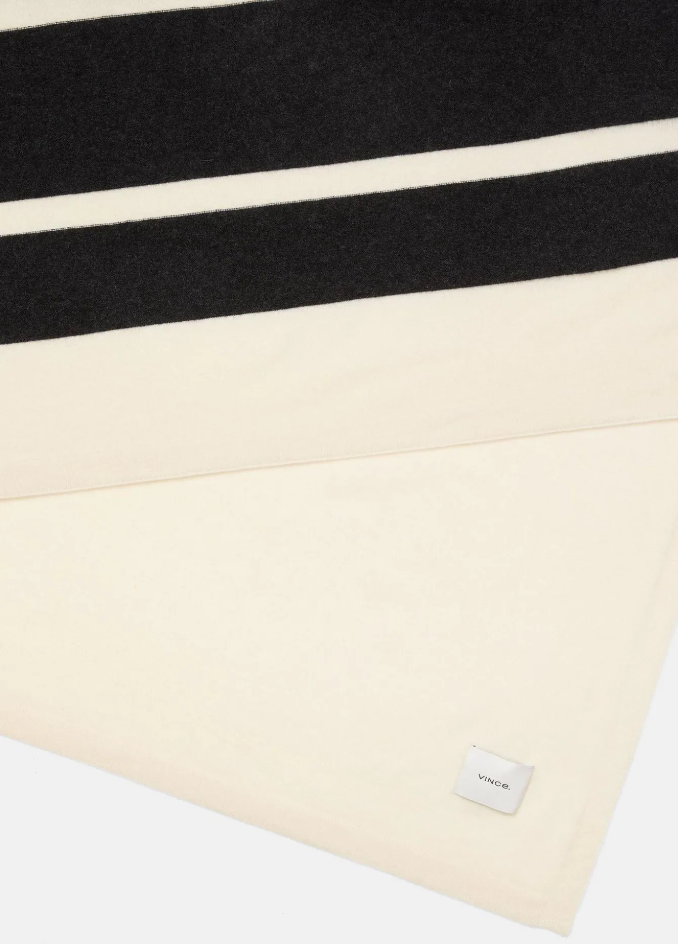 Cashmere Jersey Stripe Throw