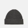Cashmere Shaker-Stitch Beanie