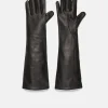 Cashmere-Lined Long Leather Glove
