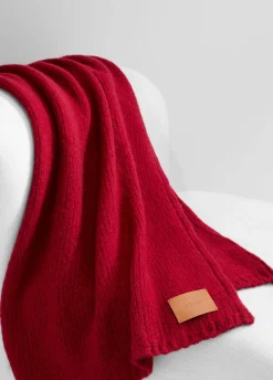Cashmere-Silk Jersey Throw
