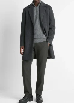 Classic Italian Wool-Blend Coat