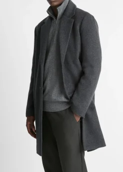 Classic Italian Wool-Blend Coat