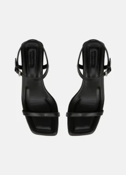 Coco Leather Heeled Sandal