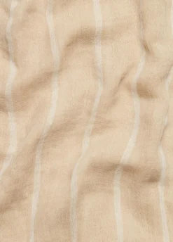 Cotton Gauze Awning Stripe Scarf