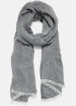 Cotton Gauze Bi-Color Scarf