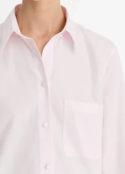 Cotton Relaxed Straight Shirt