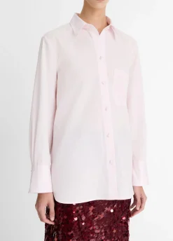 Cotton Relaxed Straight Shirt