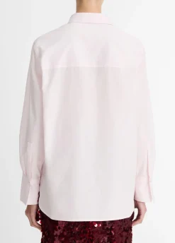 Cotton Relaxed Straight Shirt
