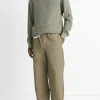 Cotton-Blend Parachute Pant
