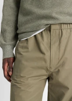 Cotton-Blend Parachute Pant