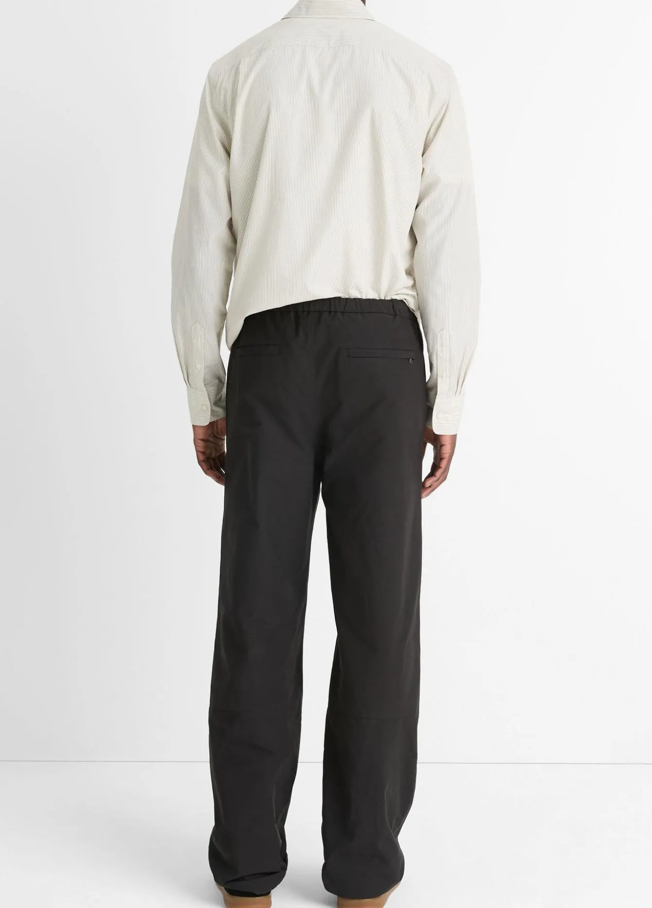 Cotton-Blend Parachute Pant