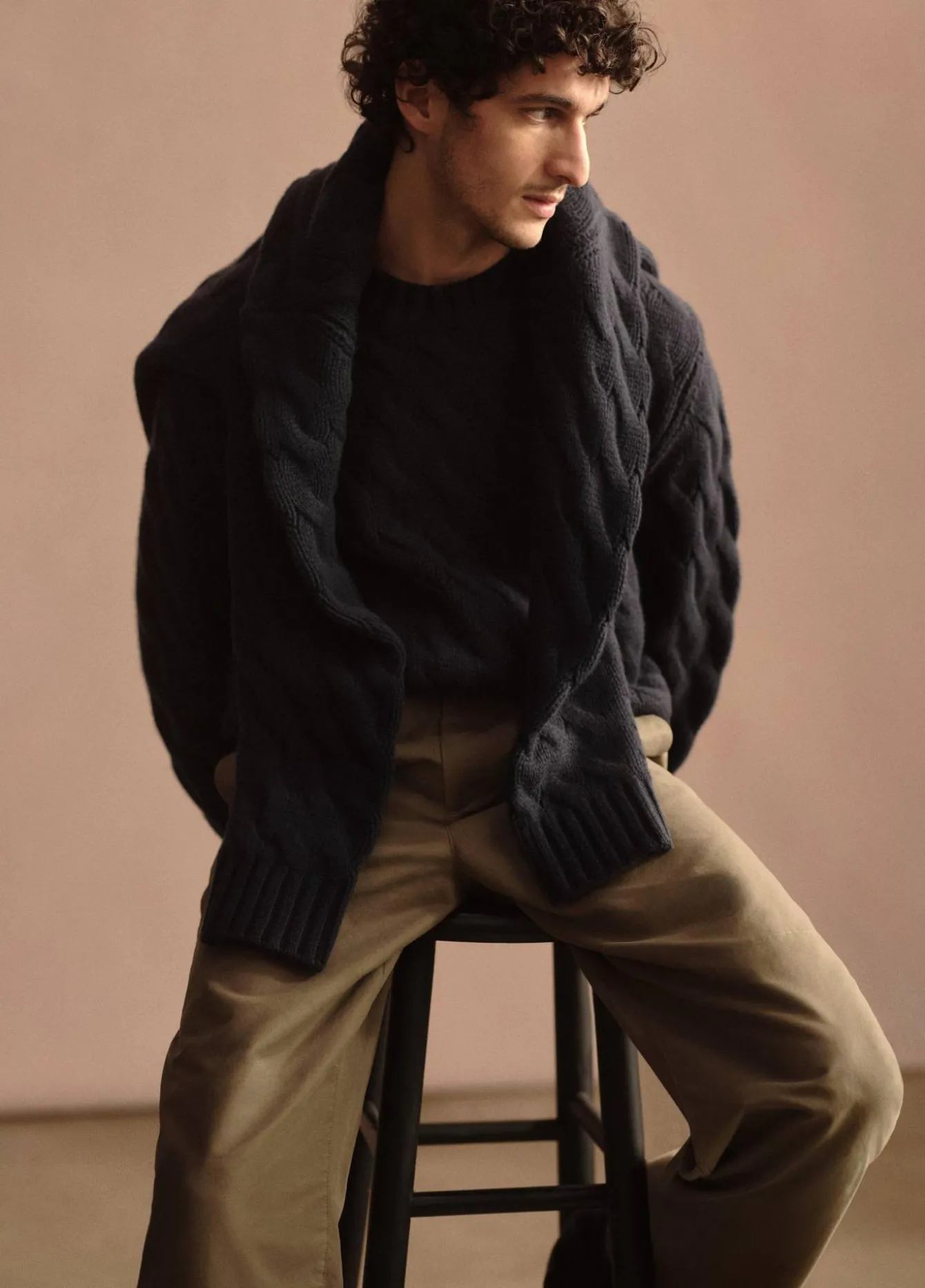 Cotton-Blend Parachute Pant