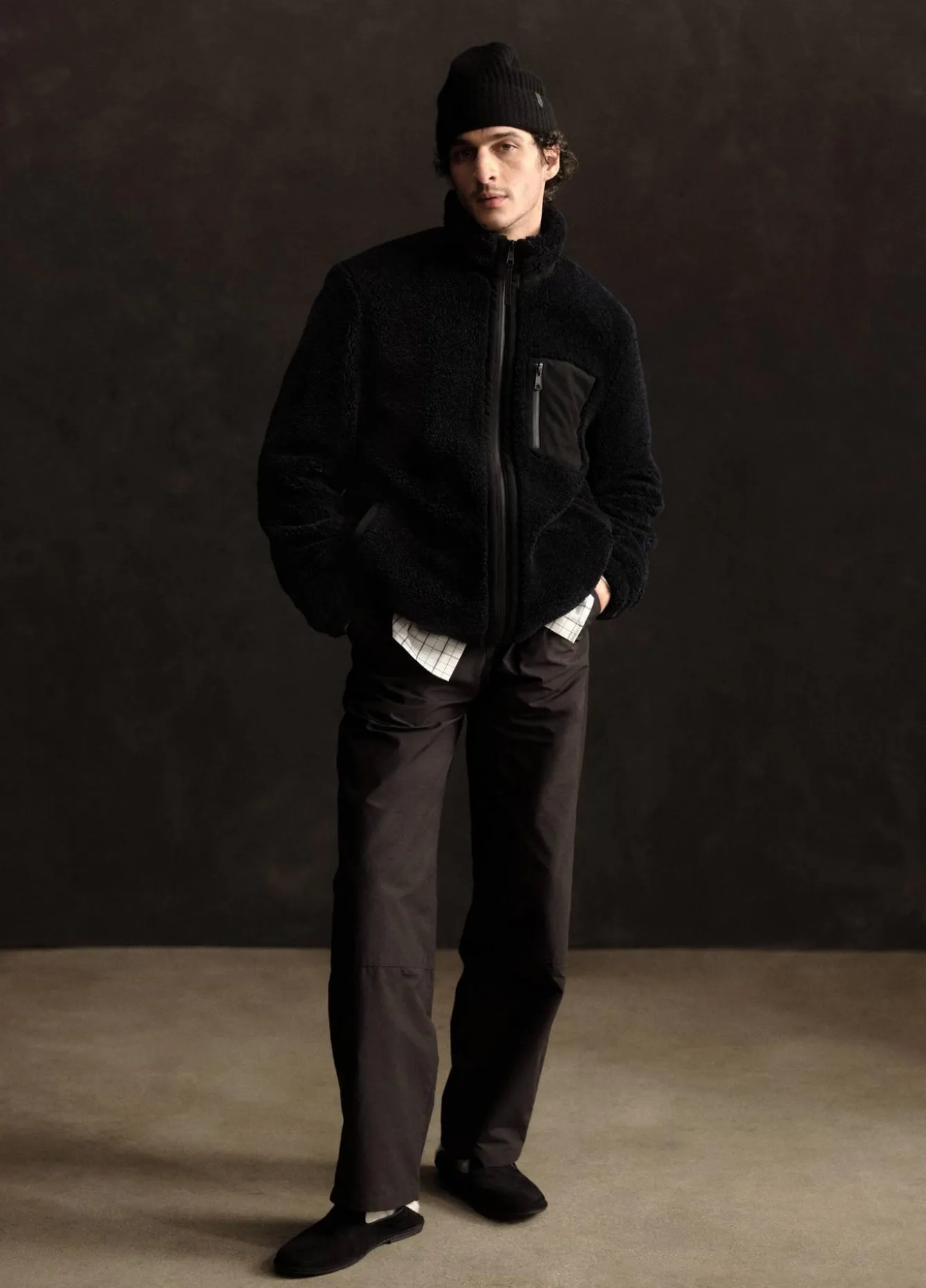 Cotton-Blend Parachute Pant