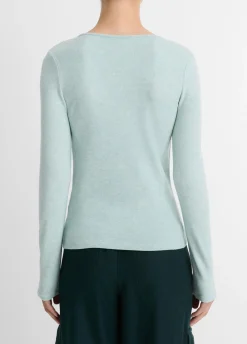 Cozy Long-Sleeve V-Neck Top