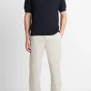Crafted Rib Cotton-Cashmere Johnny Collar Sweater