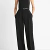 Crepe Strapless Jumpsuit