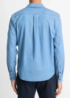 Double Patch-Pocket Cotton Shirt