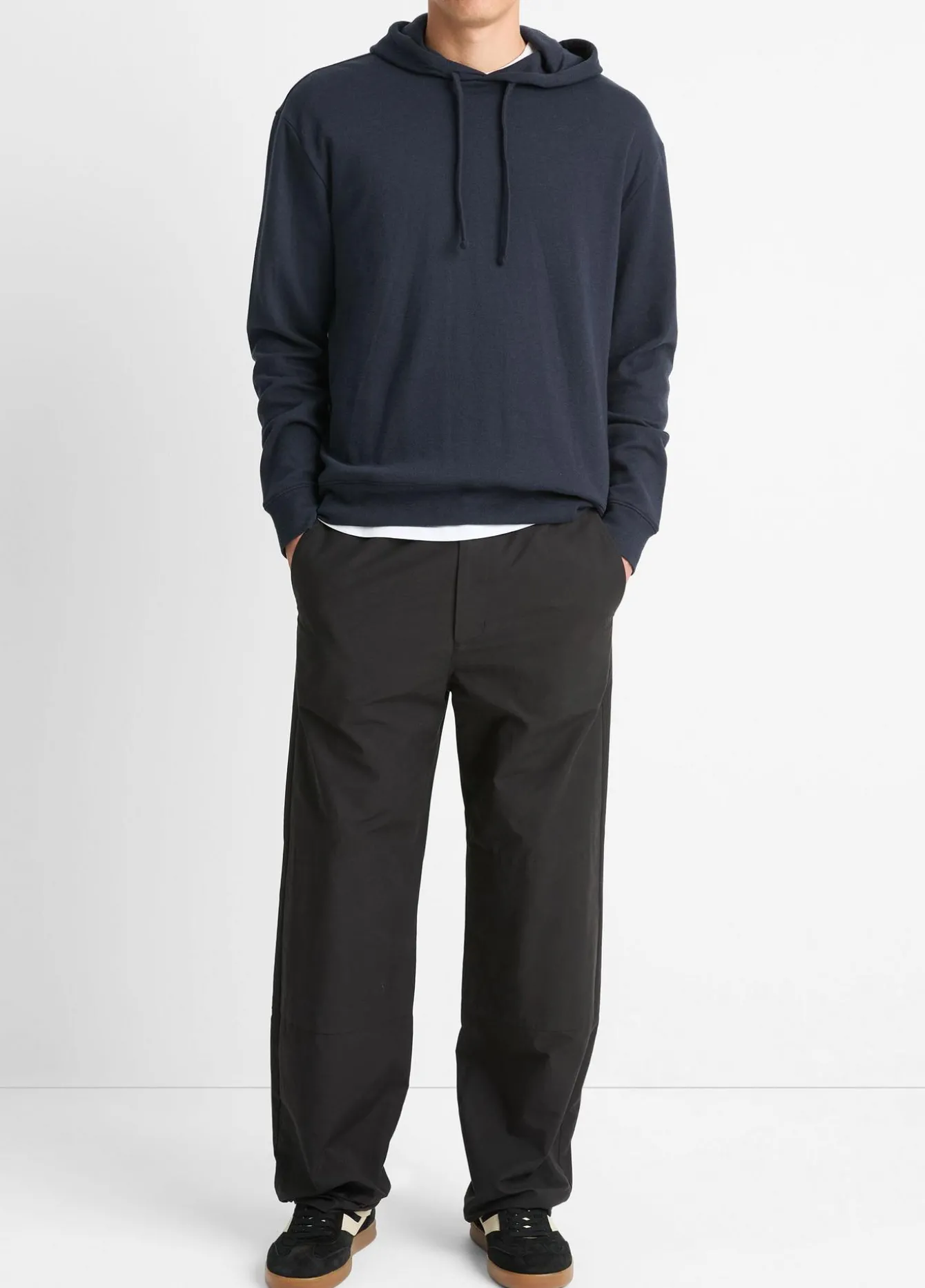 Double-Face Cotton-Blend Hoodie