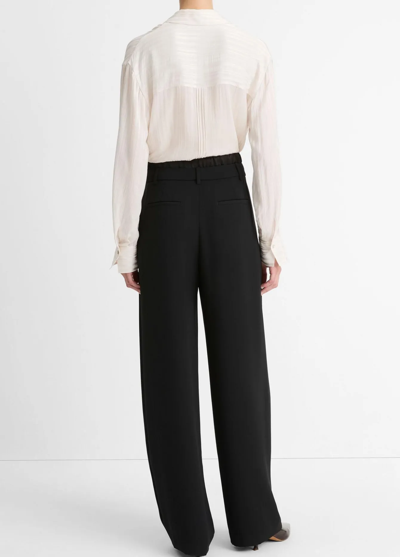 Double-Waistband Drawstring Pant