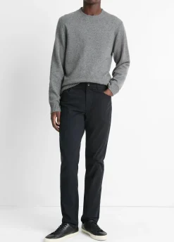 Dylan Slim 5-Pocket Peached Stretch-Cotton Pant