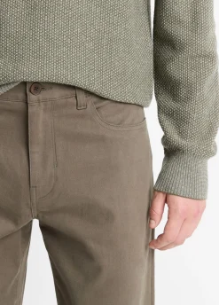 Dylan Slim 5-Pocket Peached Stretch-Cotton Pant