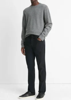 Dylan Slim 5-Pocket Peached Stretch-Cotton Pant