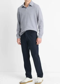 Dylan Slim 5-Pocket Peached Stretch-Cotton Pant