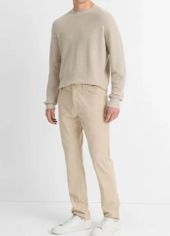 Dylan Slim 5-Pocket Peached Stretch-Cotton Pant