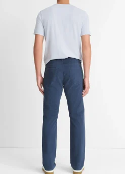 Dylan Slim 5-Pocket Peached Stretch-Cotton Pant