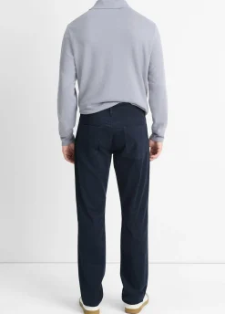 Dylan Slim 5-Pocket Peached Stretch-Cotton Pant