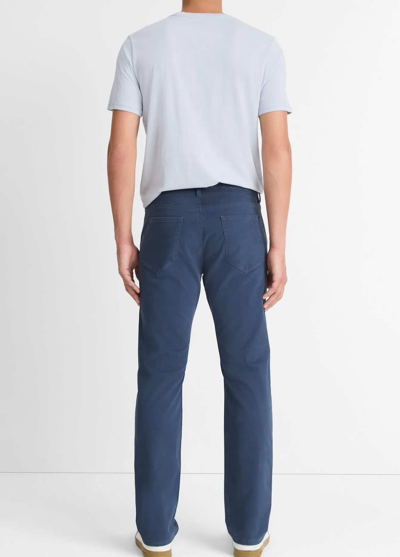 Dylan Slim 5-Pocket Peached Stretch-Cotton Pant