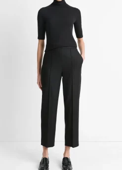 Elbow-Sleeve Turtleneck