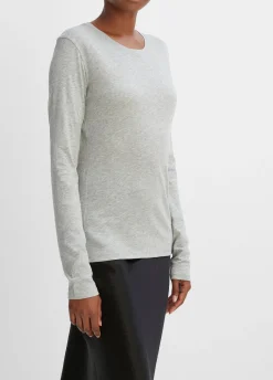 Essential Long Sleeve Crew Neck T-Shirt