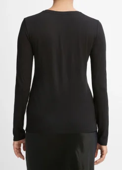 Essential Long Sleeve Crew Neck T-Shirt