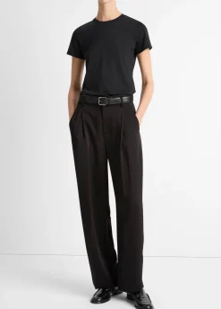 Essential Pima Cotton Crew Neck T-Shirt
