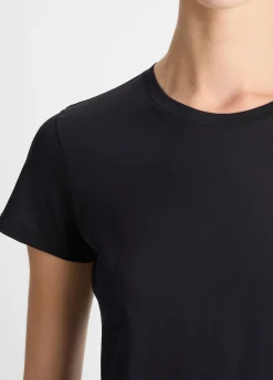 Essential Pima Cotton Crew Neck T-Shirt