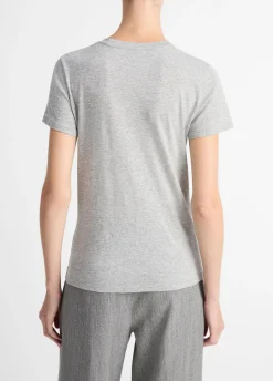Essential Pima Cotton Crew Neck T-Shirt