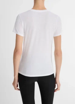 Essential Pima Cotton Crew Neck T-Shirt