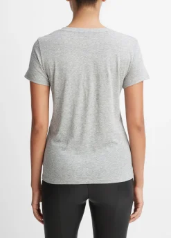Essential Pima Cotton V-Neck T-Shirt