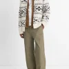 Fair Isle Wool-Blend Full-Zip Sweater