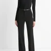 Fixed Wrap Long-Sleeve Top