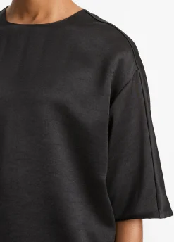 Fluid Satin T-Shirt