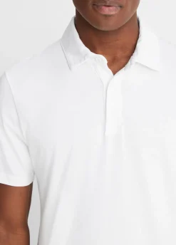Garment Dye Cotton Polo Shirt