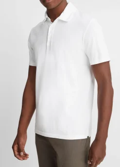 Garment Dye Cotton Polo Shirt