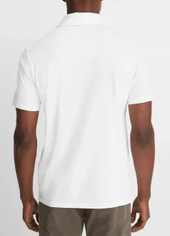 Garment Dye Cotton Polo Shirt