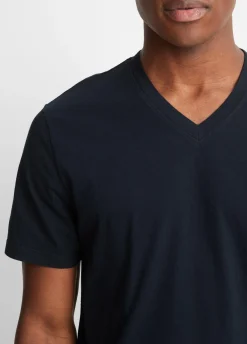 Garment Dye Short Sleeve V-Neck T-Shirt